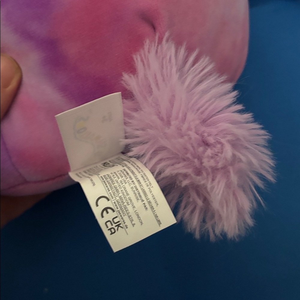 Original SquishMallows Lola Rare Christmas Themed Size 7 “ Inch 07/19/2022 NWTS - Picture 10 of 12